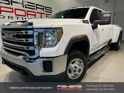 White 2023 GMC Sierra 3500HD SLE for sale in Indianapolis, IN