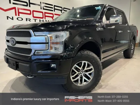 Black 2020 Ford F-150 Platinum for sale in Indianapolis, IN