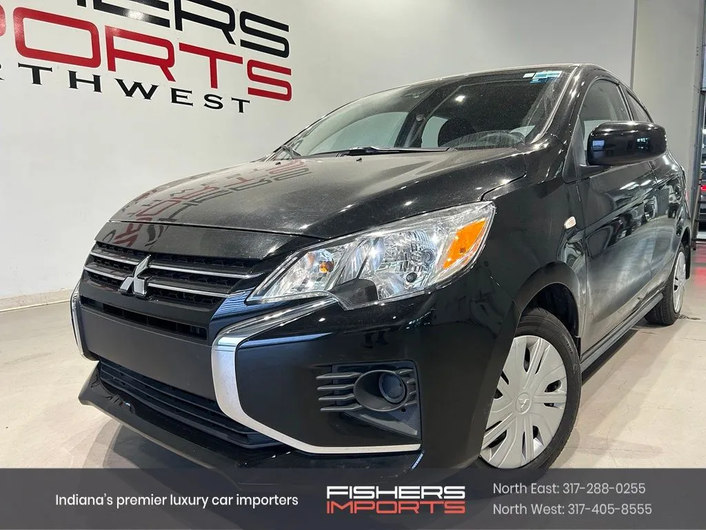 Black 2024 Mitsubishi Mirage ES for sale in Indianapolis, IN