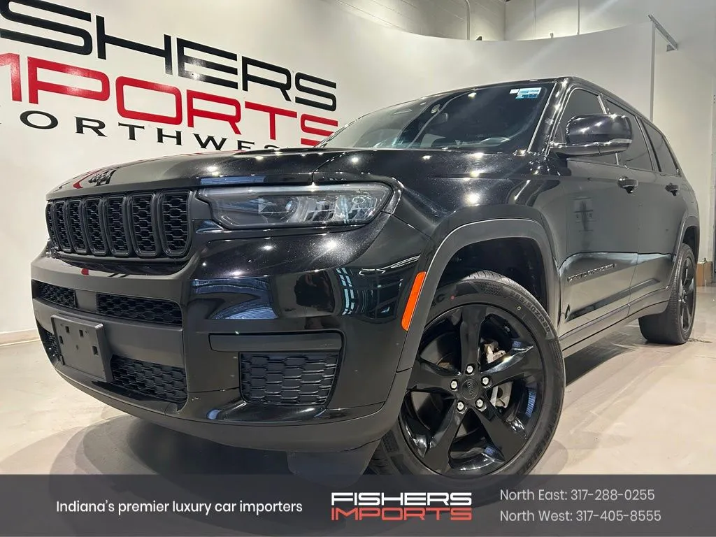 Black 2021 Jeep Grand Cherokee L Altitude for sale in Indianapolis, IN