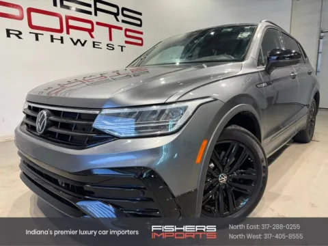 Gray 2022 Volkswagen Tiguan 2.0T SE R-Line Black for sale in Indianapolis, IN