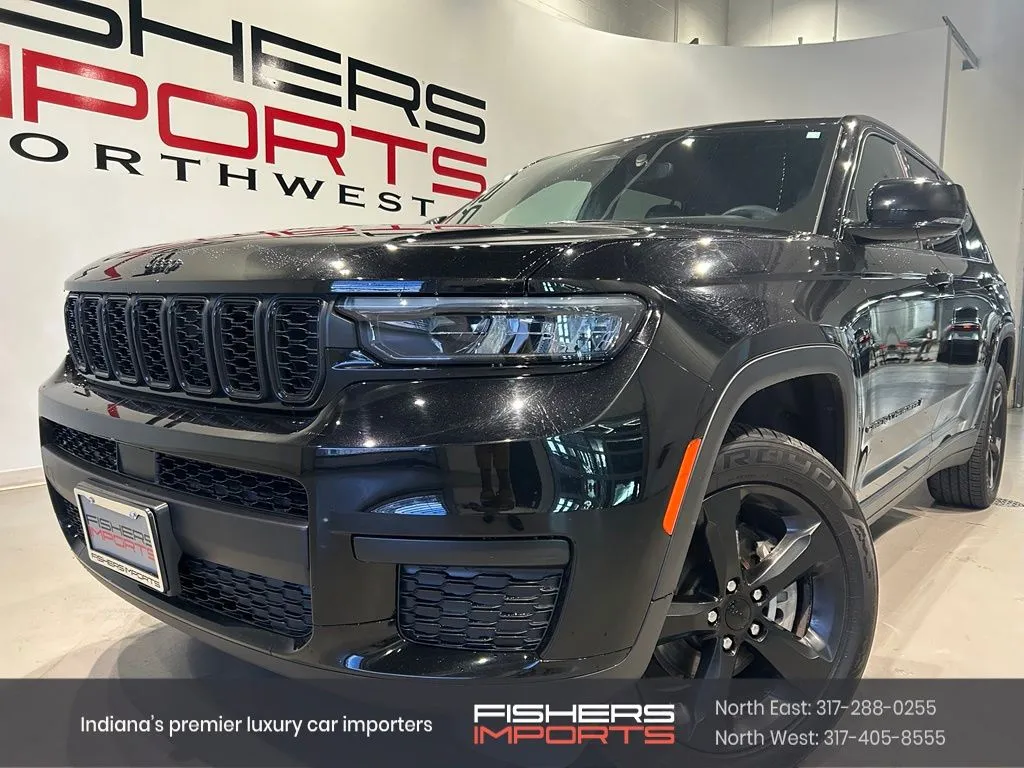 Black 2023 Jeep Grand Cherokee L Altitude for sale in Indianapolis, IN