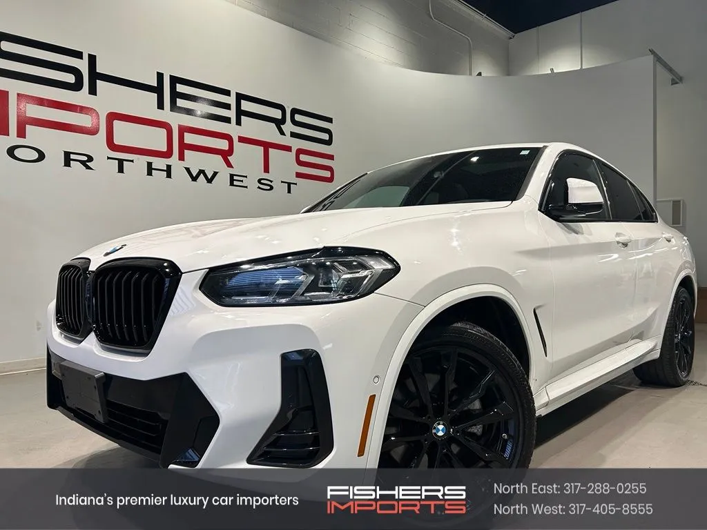 White 2023 BMW X4 xDrive30i for sale in Indianapolis, IN