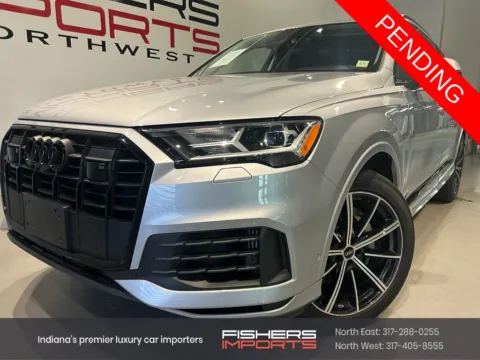 Silver 2022 Audi Q7 55 Prestige for sale in Indianapolis, IN