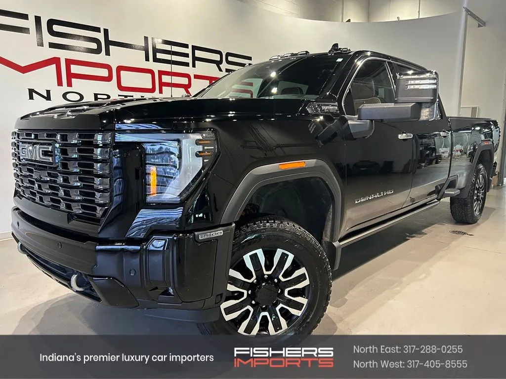 Black 2025 GMC Sierra 2500 HD Denali Ultimate for sale in Indianapolis, IN