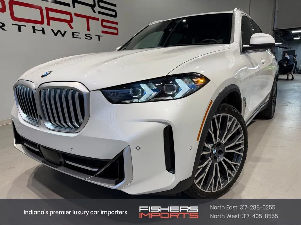 White 2024 BMW X5 xDrive40i for sale in Indianapolis, IN