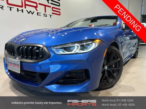 Blue 2024 BMW 8 Series M850i xDrive for sale in Indianapolis, IN