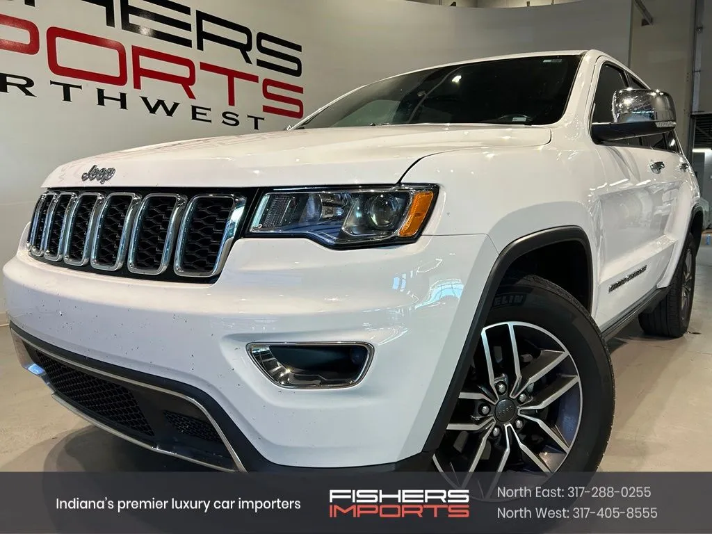 White 2020 Jeep Grand Cherokee Limited for sale in Indianapolis, IN
