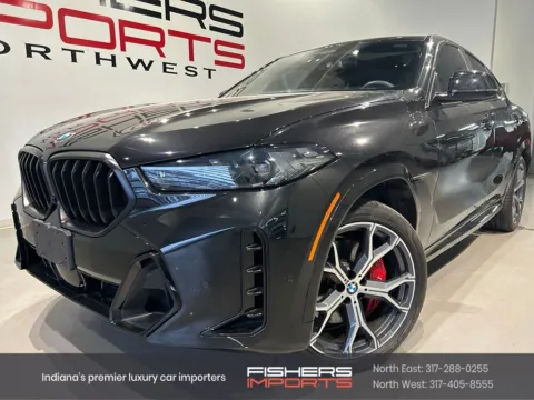 Black 2024 BMW X6 xDrive40i for sale in Indianapolis, IN