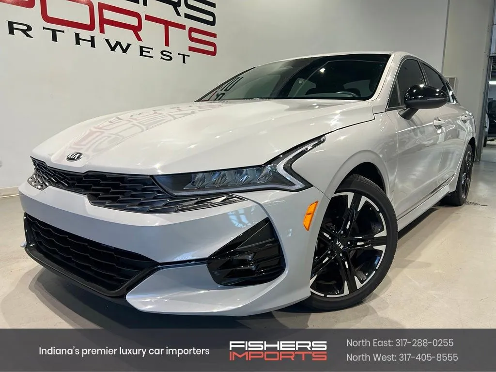 Gray 2021 Kia K5 GT-Line for sale in Indianapolis, IN