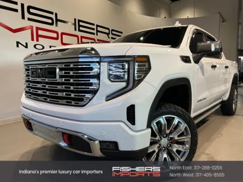 White 2023 GMC Sierra 1500 Denali for sale in Indianapolis, IN