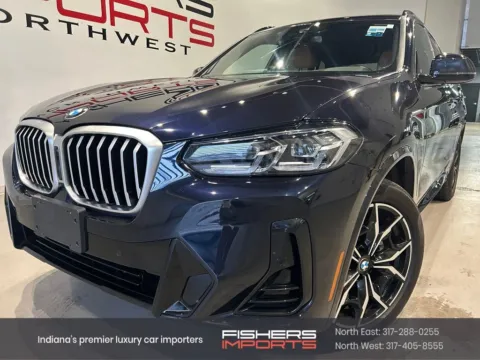 Black 2023 BMW X3 xDrive30i for sale in Indianapolis, IN