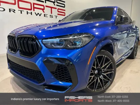 Blue 2022 BMW X6 M for sale in Indianapolis, IN
