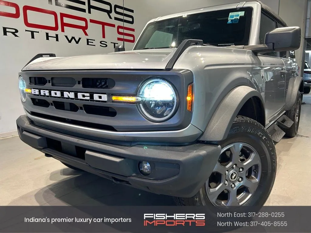 Silver 2023 Ford Bronco Big Bend for sale in Indianapolis, IN