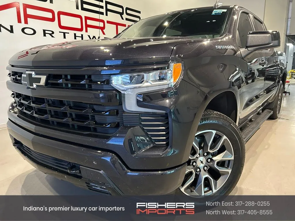 Gray 2022 Chevrolet Silverado 1500 RST for sale in Indianapolis, IN