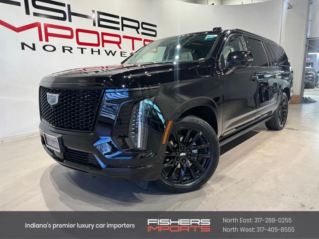 Black 2025 Cadillac Escalade ESV Sport Platinum for sale in Indianapolis, IN