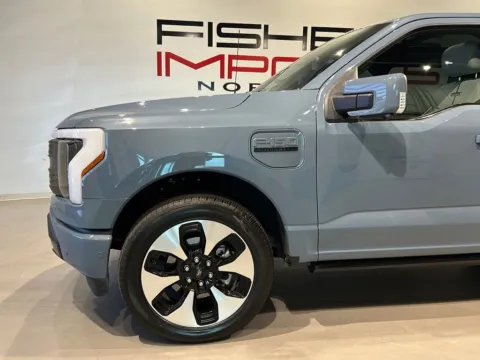 Another view of 2023 Ford F-150 Lightning Platinum for sale in Indianapolis, IN at Fishers Imports - North West