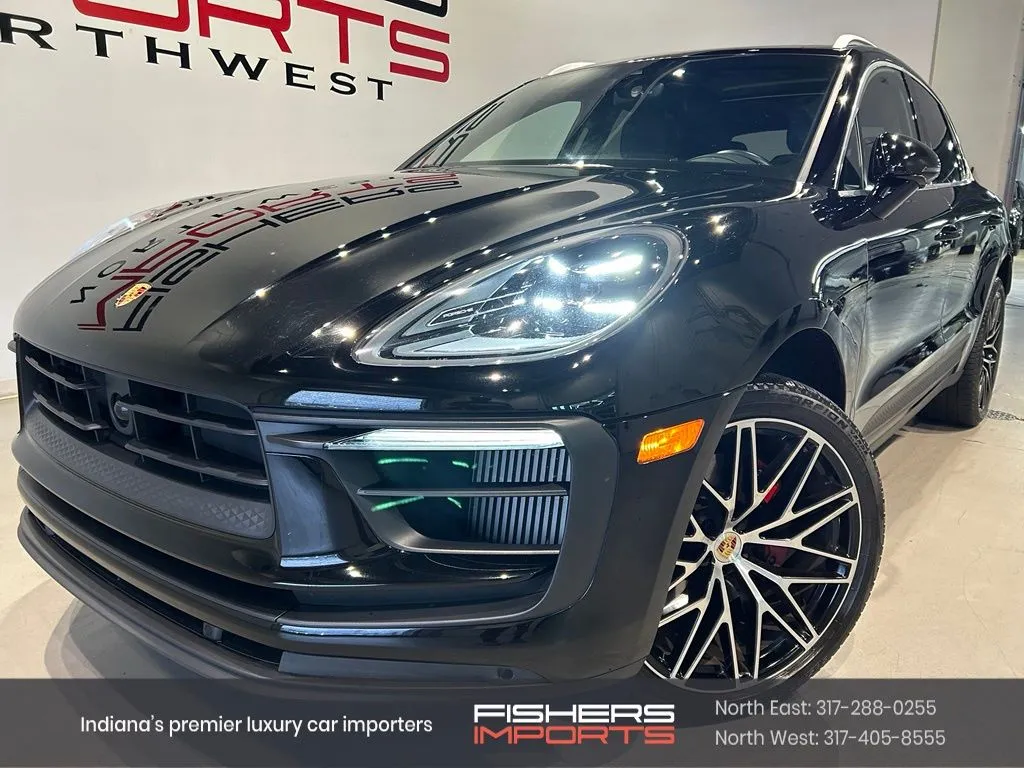 Black 2023 Porsche Macan S for sale in Indianapolis, IN