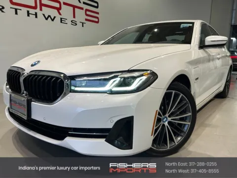 White 2023 BMW 5 Series 530e iPerformance for sale in Indianapolis, IN