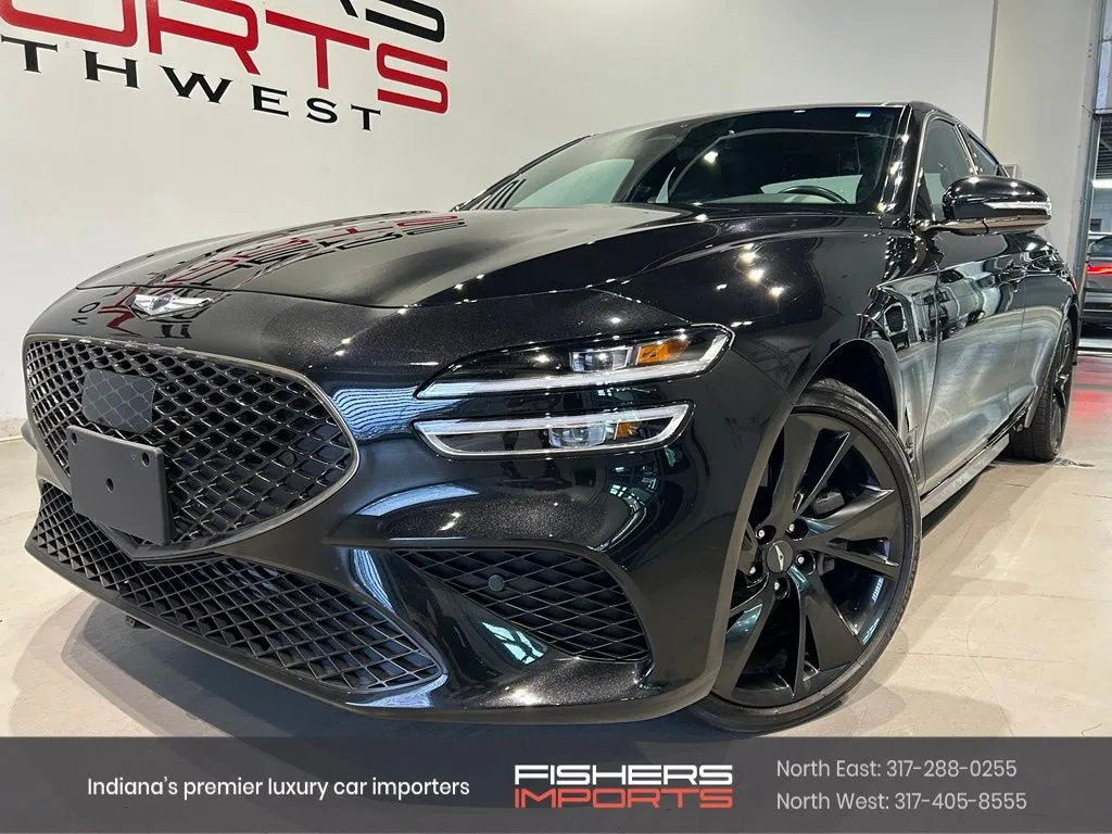 Black 2023 Genesis G70 3.3T for sale in Indianapolis, IN