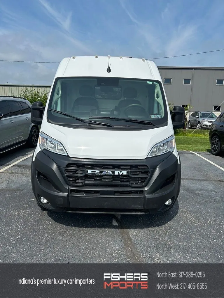 White 2025 Ram ProMaster 2500 High Roof for sale in Indianapolis, IN