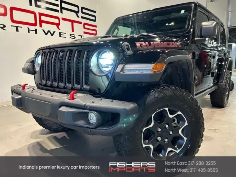 Black 2023 Jeep Wrangler Rubicon for sale in Indianapolis, IN