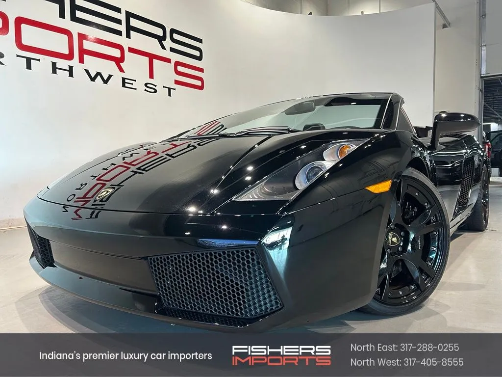 Black 2008 Lamborghini Gallardo for sale in Indianapolis, IN