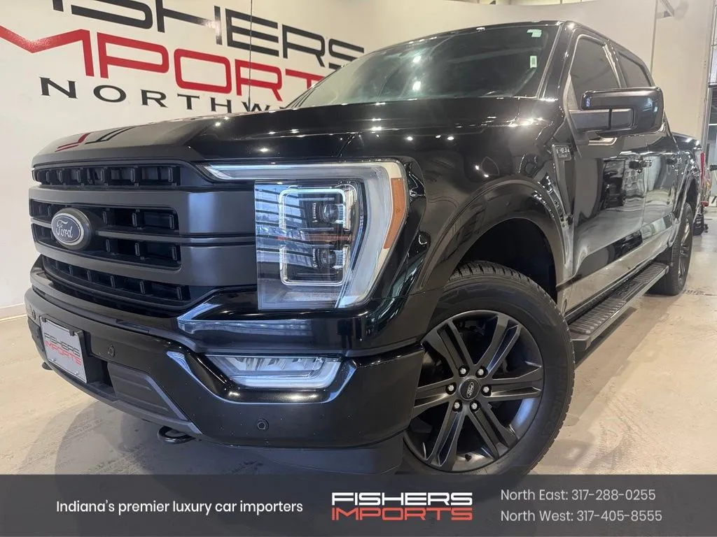 Black 2022 Ford F-150 Lariat for sale in Indianapolis, IN