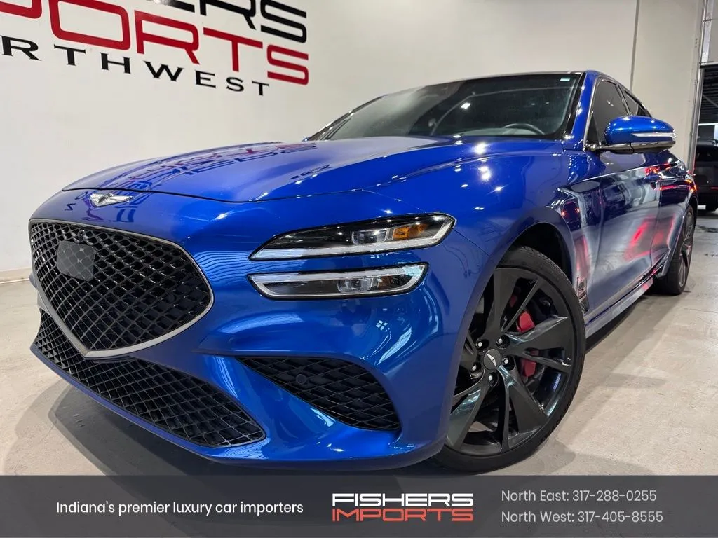 Blue 2022 Genesis G70 3.3T for sale in Indianapolis, IN
