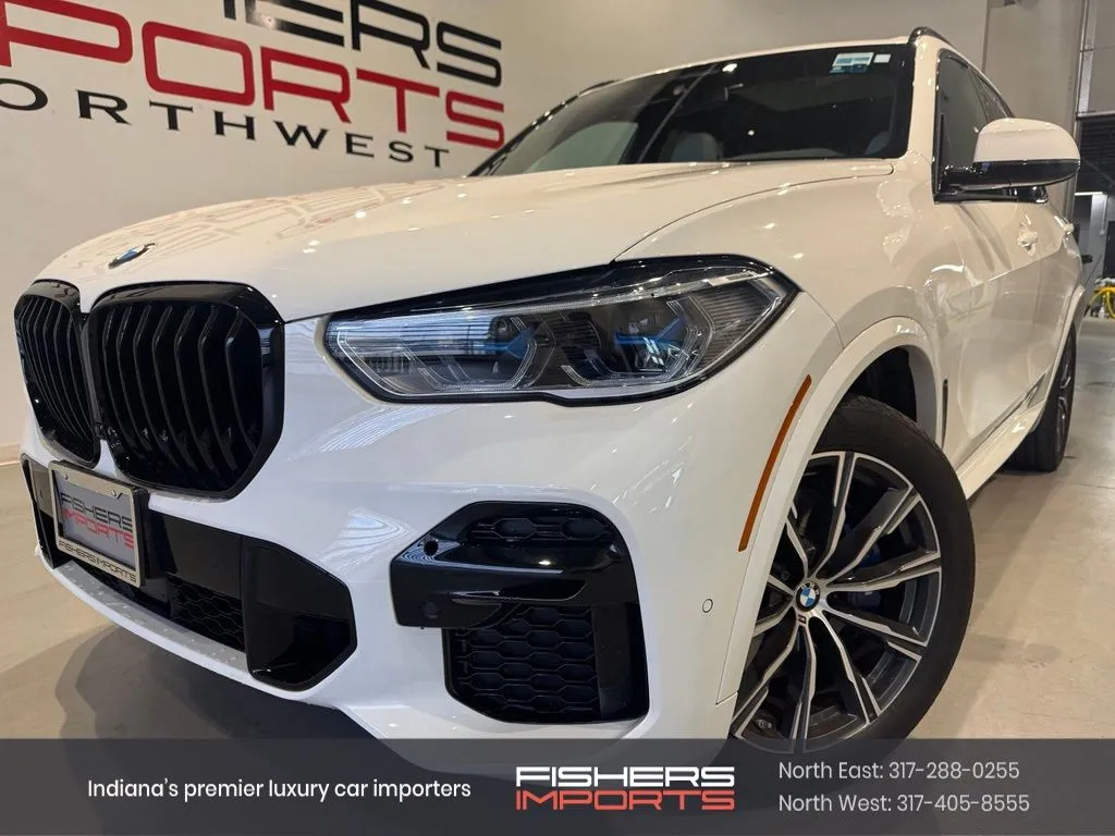 White 2023 BMW X5 xDrive40i for sale in Indianapolis, IN