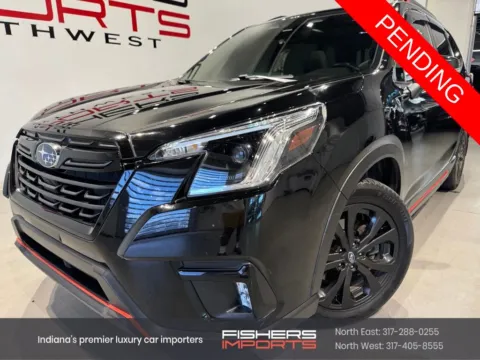 Black 2022 Subaru Forester Sport for sale in Indianapolis, IN