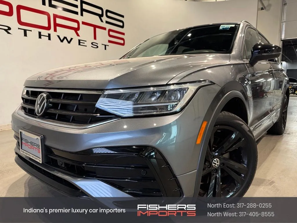 Gray 2023 Volkswagen Tiguan 2.0T SE R-Line Black for sale in Indianapolis, IN