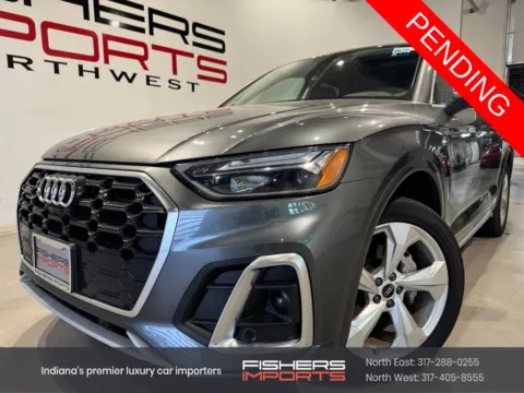 Gray 2023 Audi Q5 45 S line Premium for sale in Indianapolis, IN