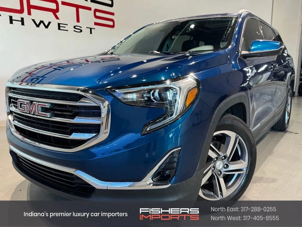 Green 2021 GMC Terrain SLT for sale in Indianapolis, IN