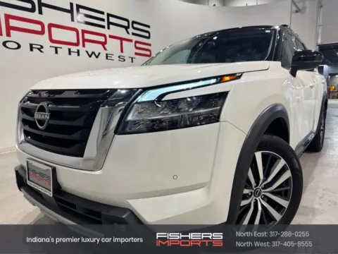 White 2022 Nissan Pathfinder Platinum for sale in Indianapolis, IN