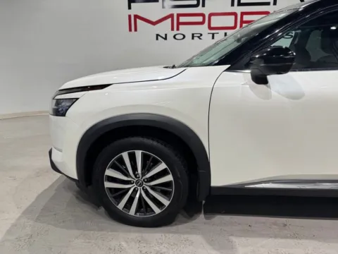 Another view of 2022 Nissan Pathfinder Platinum for sale in Indianapolis, IN at Fishers Imports - North West