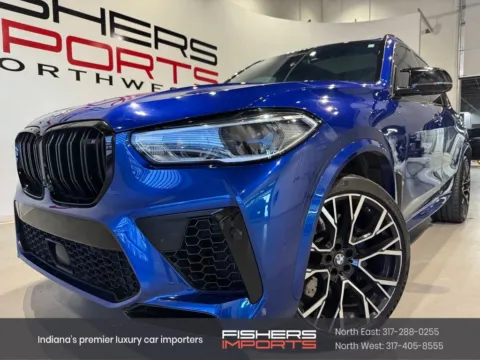 Blue 2020 BMW X5 M Competition for sale in Indianapolis, IN