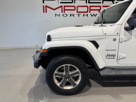 Another view of 2018 Jeep Wrangler Unlimited Sahara for sale in Indianapolis, IN at Fishers Imports - North West