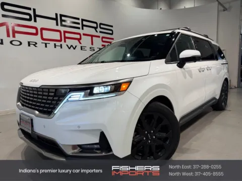 White 2024 Kia Carnival SX Prestige for sale in Indianapolis, IN