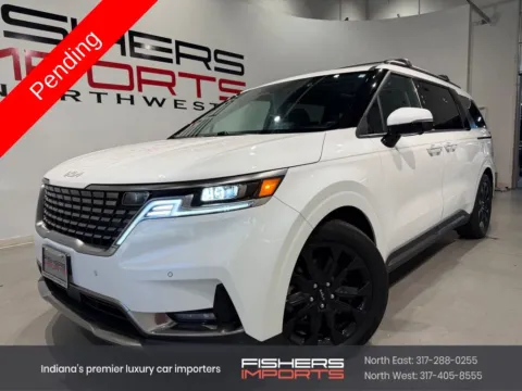 White 2024 Kia Carnival SX Prestige for sale in Indianapolis, IN