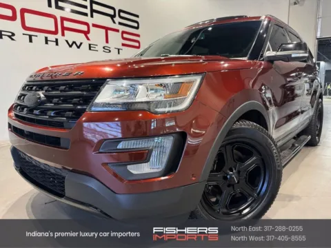 Brown 2016 Ford Explorer Platinum for sale in Indianapolis, IN
