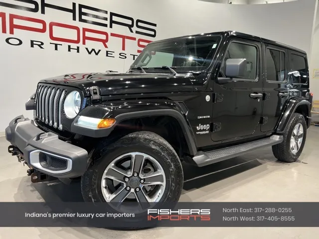 Used 2020 Jeep Wrangler Unlimited Sahara for sale in Indianapolis, IN ...
