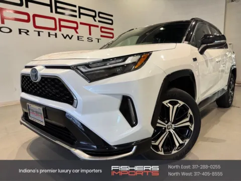 Black 2023 Toyota RAV4 Prime XSE for sale in Indianapolis, IN