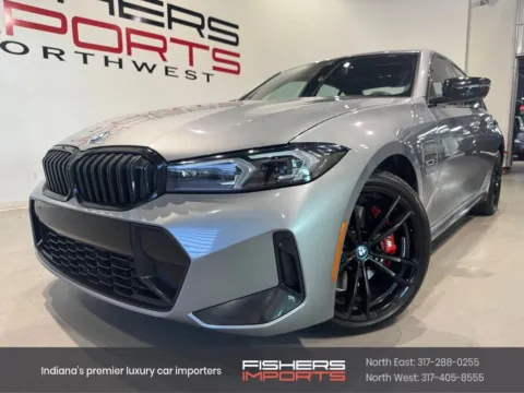 Gray 2023 BMW 3 Series 330e iPerformance for sale in Indianapolis, IN