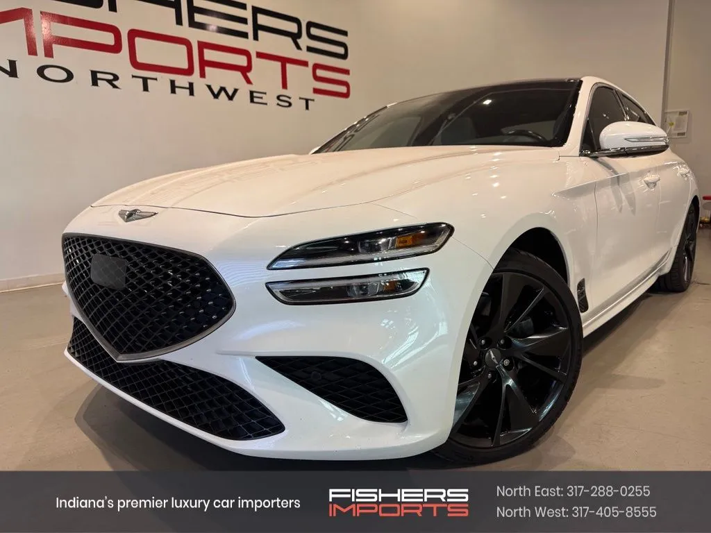 White 2022 Genesis G70 3.3T for sale in Indianapolis, IN