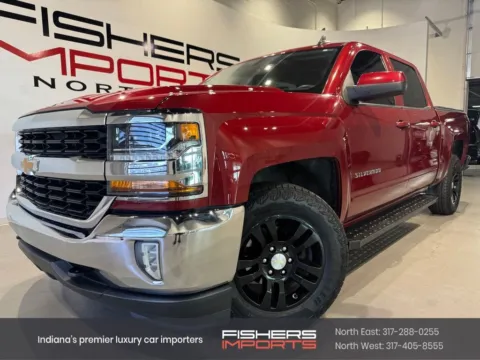 Red 2018 Chevrolet Silverado 1500 LT for sale in Indianapolis, IN
