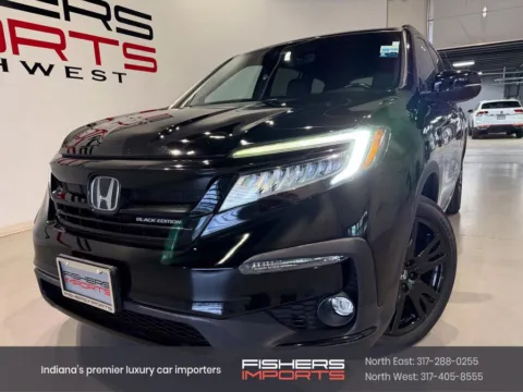 Black 2021 Honda Pilot Black Edition for sale in Indianapolis, IN