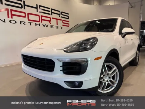 White 2015 Porsche Cayenne Diesel for sale in Indianapolis, IN