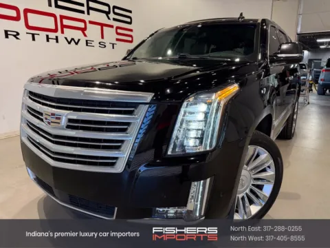 Black 2019 Cadillac Escalade Platinum Edition for sale in Indianapolis, IN