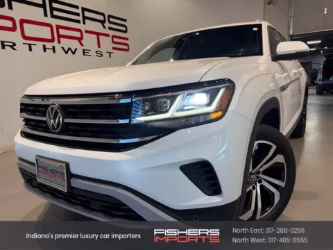 White 2023 Volkswagen Atlas Cross Sport 3.6L V6 SEL for sale in Indianapolis, IN